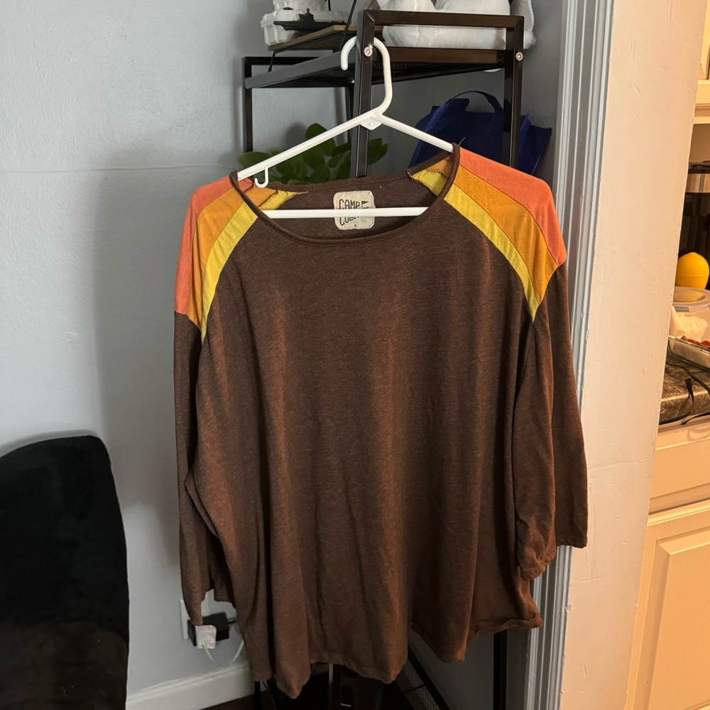 Camp raglan top
